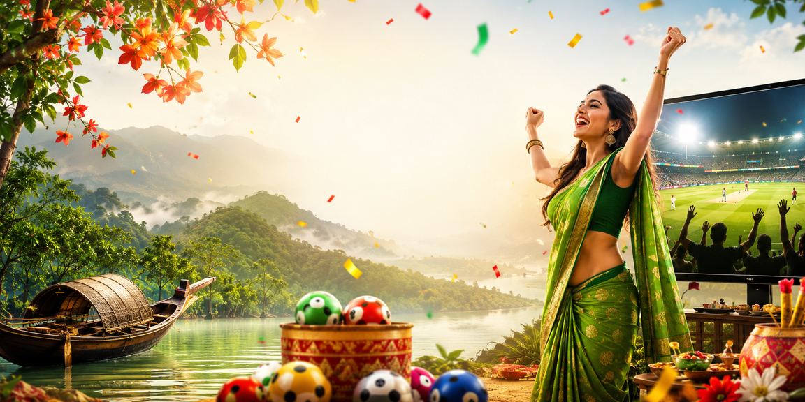 সুন্দরবন অঞ্চলের ব্যবহারকারী মোবাইলে ক্রিকেট বেটিং উপভোগ করছেন